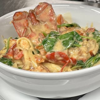 Lobster Florentine
