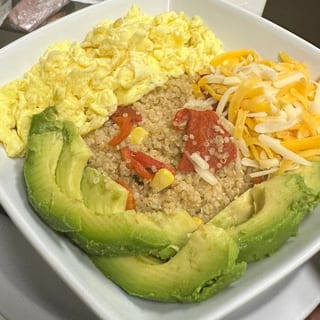 Quinoa & Eggs Bowl
